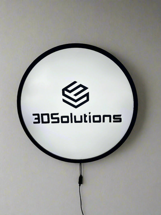 Στρογγυλό Light Box Ø37 ή Ø60 cm (Με το Λογότυπο σου)