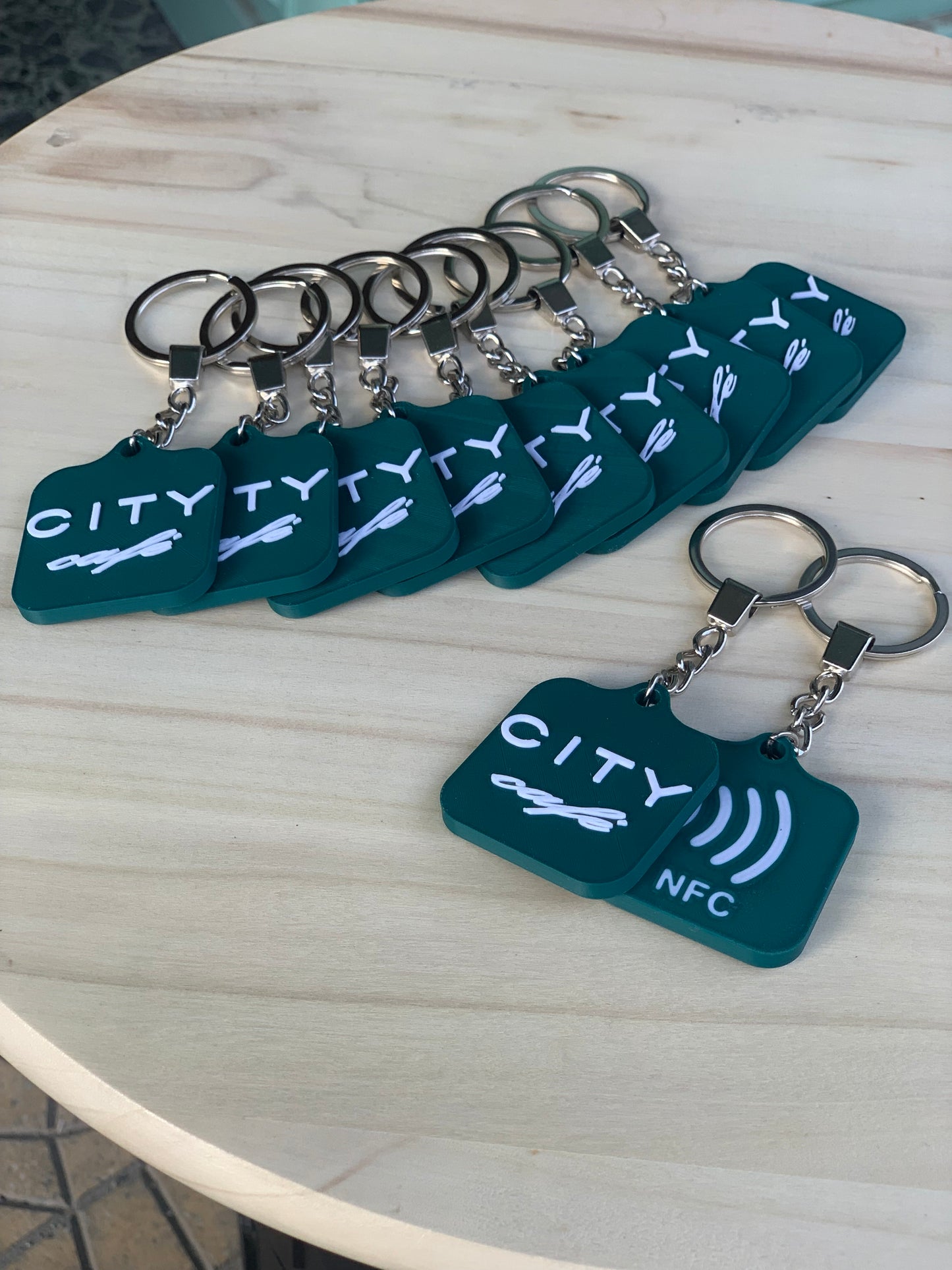 NFC TAG Μπρελόκ – Πακέτο 100τμχ (Ειδική Προσφορά -10% για Υπάρχοντες Πελάτες)